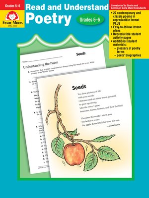 cover image of Read and Understand Poetry, Grades 5-6